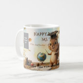 Cute Squirrel Teacher Retirement Mug 2026 (Devant gauche)