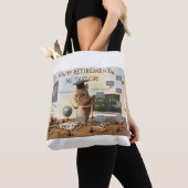 Cute Squirrel Teacher Retirement Shoulder Tote 202 Draagtas (Dichtbij)