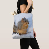 Cute Squirrel Tote Bag (Dichtbij)
