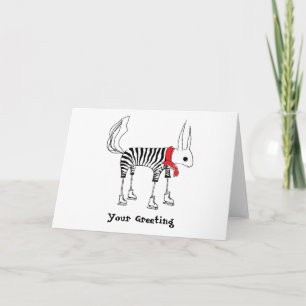 Cute Squirrel Wenskaart Kaart