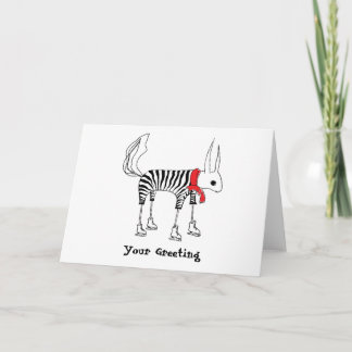 Cute Squirrel Wenskaart Kaart