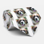 Cute St. Bernard Stropdas (Opgerold)