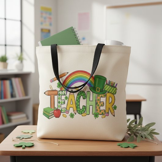 Cute St. Patrick’s Day Gift Lucky to Teach Teacher Draagtas