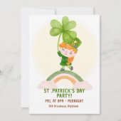 Cute St. Patrick’s Day Party Invitation (Devant)