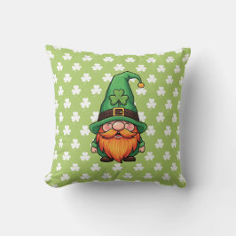 Cute St. Patrick's Day Lucky Leprechaun Gnome Kussen