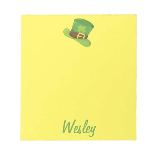 Cute St. Patrick's Day Notitieblok (Voorkant)