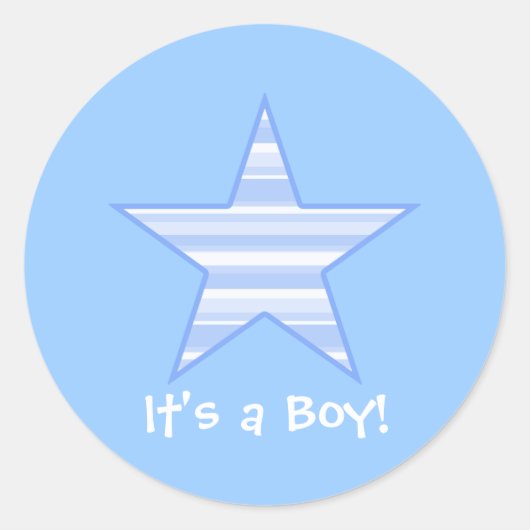 Cute Star, C'est un Sticker pour garçon (Devant)