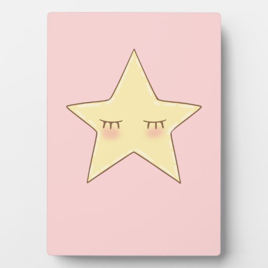 Cute star fotoplaat (voorkant)