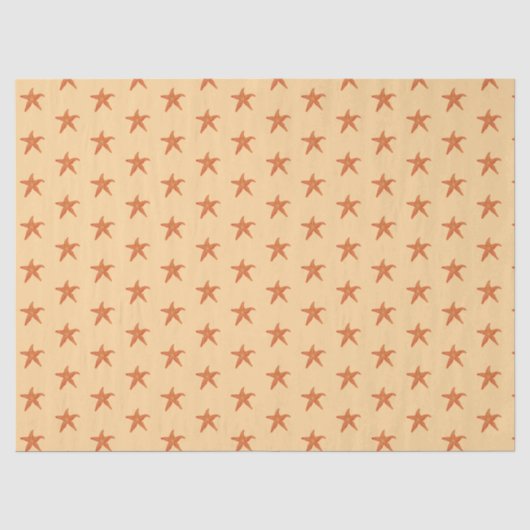 Cute starfish Tissuepapier (Voorkant)