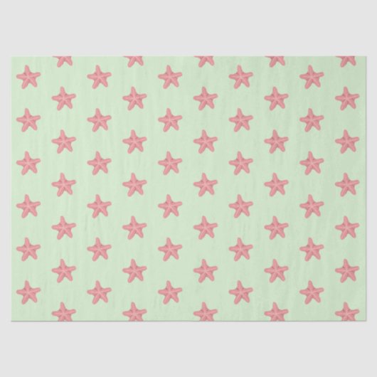 Cute starfish Tissuepapier (Voorkant)