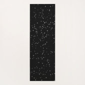 Cute Starlight Eyes Bunny in Yoga Pose Meditation Yogamat (Achterkant)