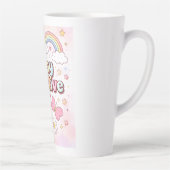 Cute Stay Positive Latte Mug | (Droite)