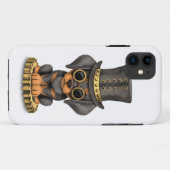 Cute Steampunk Doberman Pinscher Puppy Dog, wit Case-Mate iPhone Case (Achterkant (horizontaal))