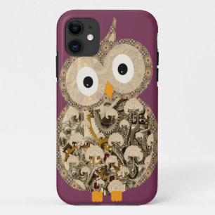 Cute Steampunk Owl iPhone 5 cover