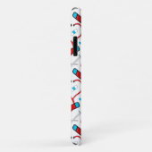 Cute Stethoscope Nurse | Arts EKG Pattern Name Case-Mate iPhone Case (Achterkant/rechts)