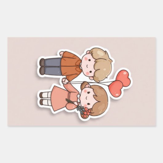 Cute sticker  (Voorkant)