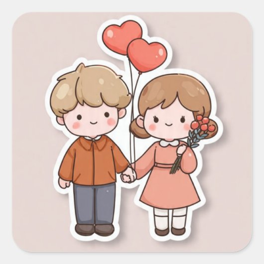 Cute sticker  (Voorkant)