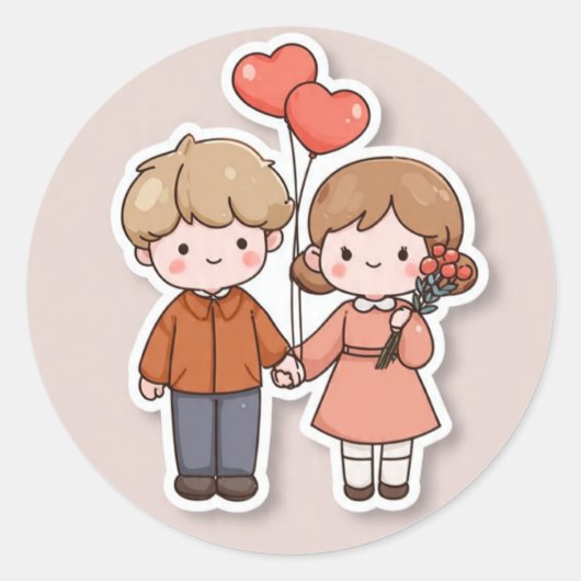 Cute sticker ls (Voorkant)