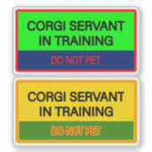 Cute  stickers for Corgi servant (Devant)