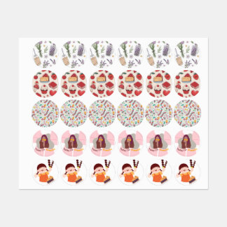 Cute stickers meisjes 
