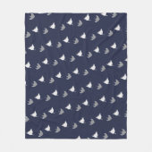 Cute Stingrays Fleece Deken (Voorkant)