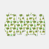 Cute strand zee schildpad bedankdoosjes (Uitgevouwen)