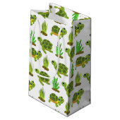 Cute strand zee schildpad klein cadeauzakje (Achterkant Gekanteld)