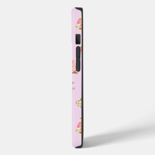 Cute Strawberry Fruit Scandinavian Gnomes Case-Mate iPhone Case (Achterkant / Links)