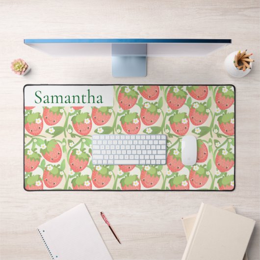 Cute Strawberry Garden Bureaumat (Kantoor 1)