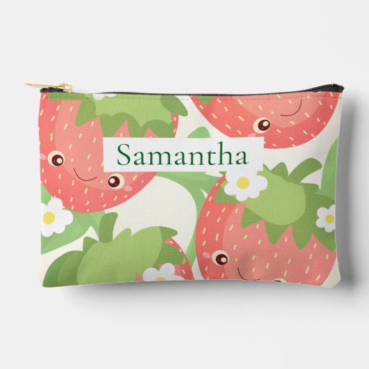 Cute Strawberry Garden  Etui (Voorkant)