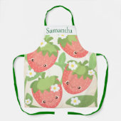 Cute Strawberry Garden  Schort (Voorkant)