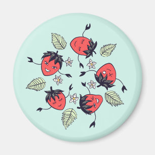 Cute Strawberry Kawaii Fruit Magneet