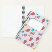 Cute Strawberry Notebook Notitieboek (Binnen)
