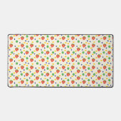Cute Strawberry Pattern Bureaumat (Voorkant)