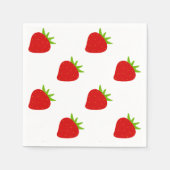 Cute Strawberry Pattern Servet (Voorkant)