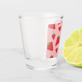 Cute Strawberry Pattern Shot Glas (Links)