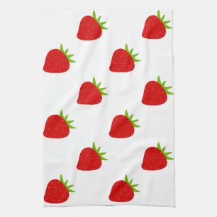 Cute Strawberry Pattern Theedoek
