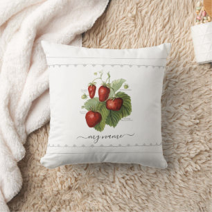 Cute Strawberry Varieties Name Kussen