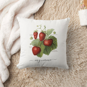 Cute Strawberry Varieties Name Kussen