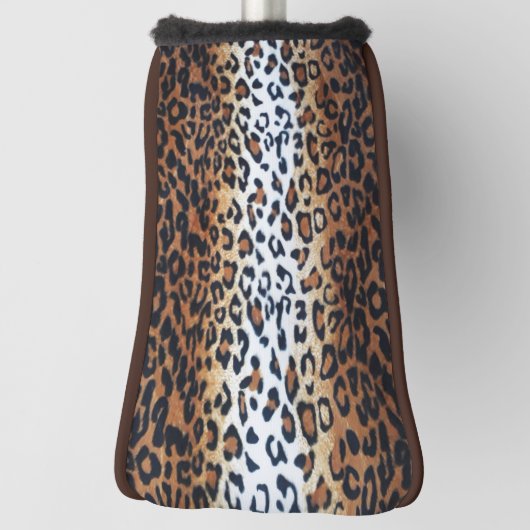 Cute Stylish Trendy Leopard Animal Print Golfheadcover (Draai 90)