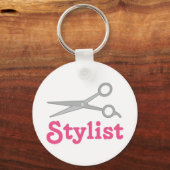 Cute Stylist Sleutelhanger (Voorkant)