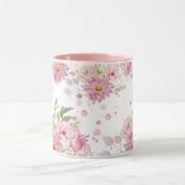 Cute Sublimation Florale Mug (Centre)