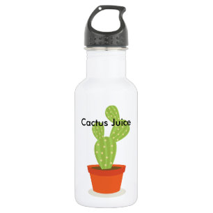 Cute succulent cactus - Cactus Juice Waterfles