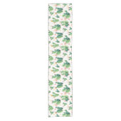 Cute Succulent Lovely Cactus Table Runner Korte Tafelloper (Voorkant)