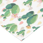 Cute Succulent Lovely Cactus Table Runner Korte Tafelloper (Hoek)