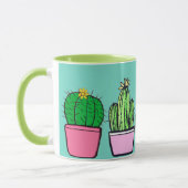 Cute Succulents Coffee Mok (Links)