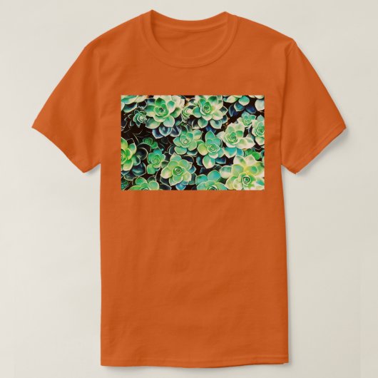 Cute Succulents T-shirt (Design voorkant)