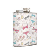 Cute Summer Abstract Pattern Heupfles (Rechts)