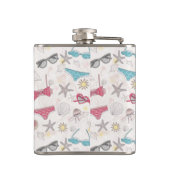 Cute Summer Abstract Pattern Heupfles (Achterkant)