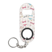 Cute Summer Abstract Pattern Mini Flessenopener (Voorkant)